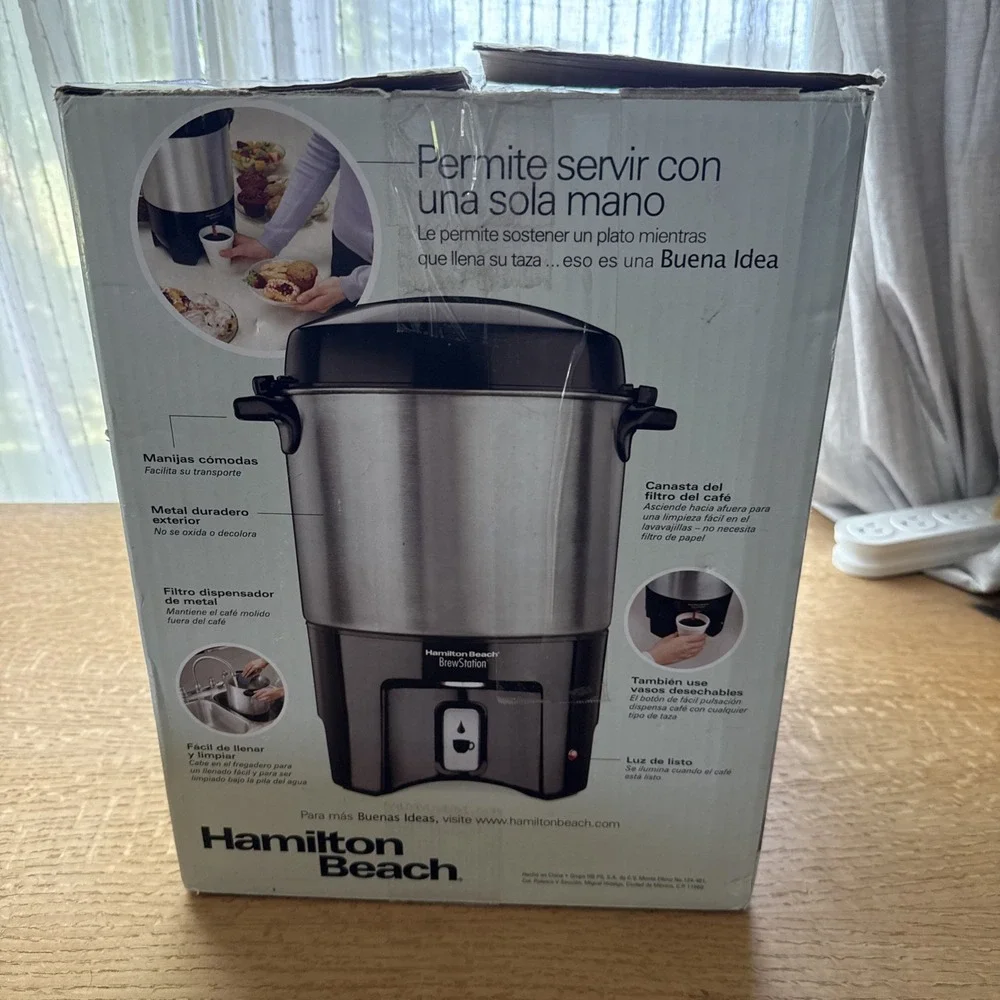 Hamilton Beach Brew Station 40-Cup Coffee Urn 40540